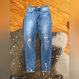 Kancan women’s high waisted skinny jeans